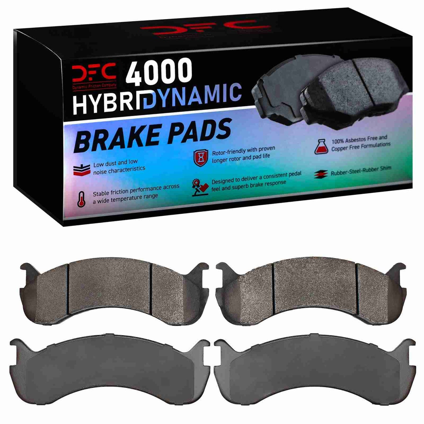 Dynamic Friction Company Disc Brake Pad Set 4000-0786-10