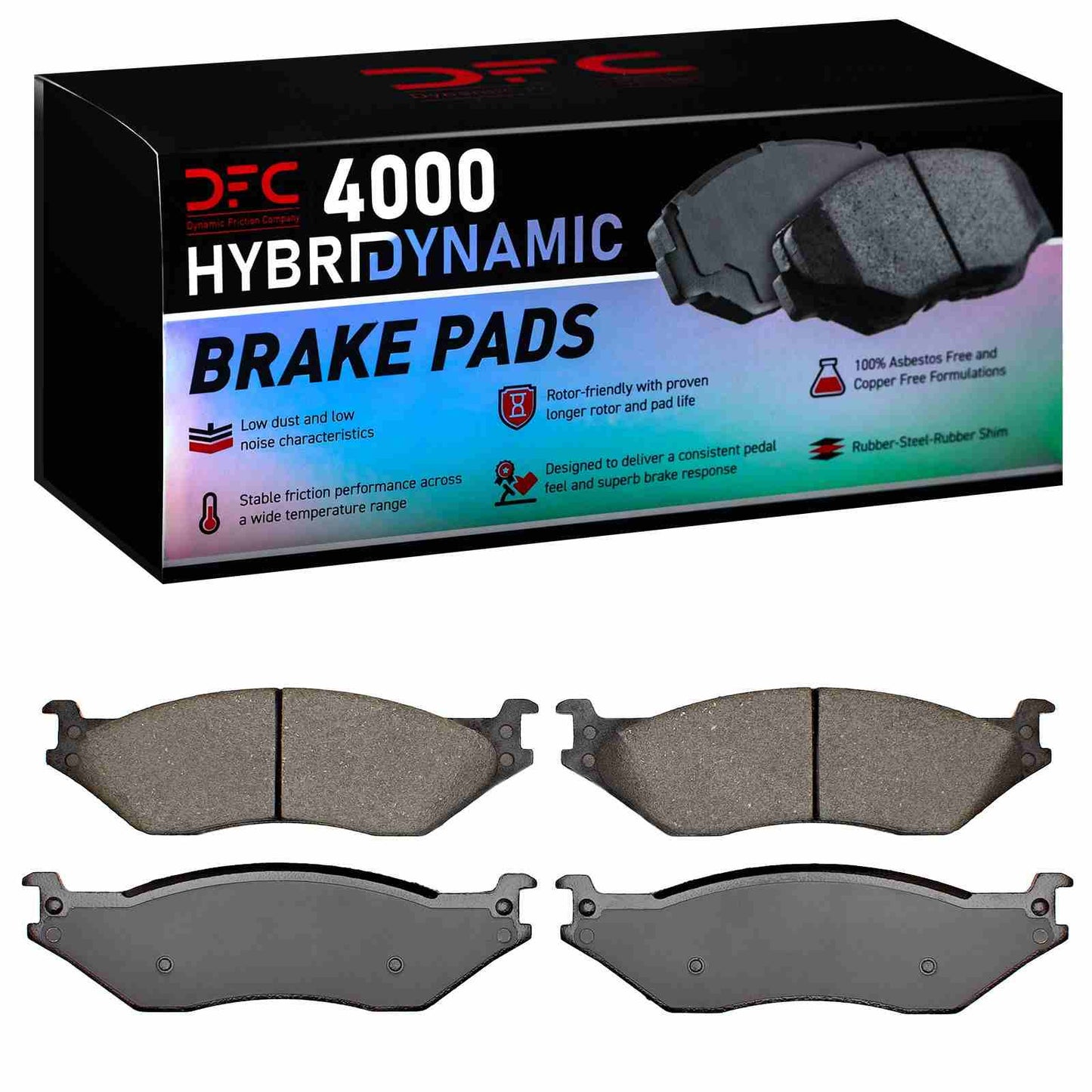 Dynamic Friction Company Disc Brake Pad Set 4000-1066-00