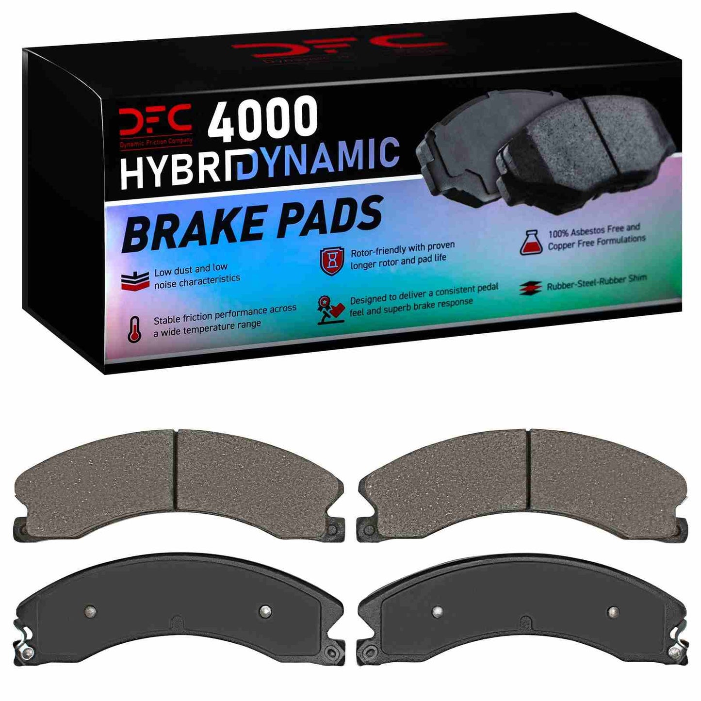 Dynamic Friction Company Disc Brake Pad Set 4000-1565-00