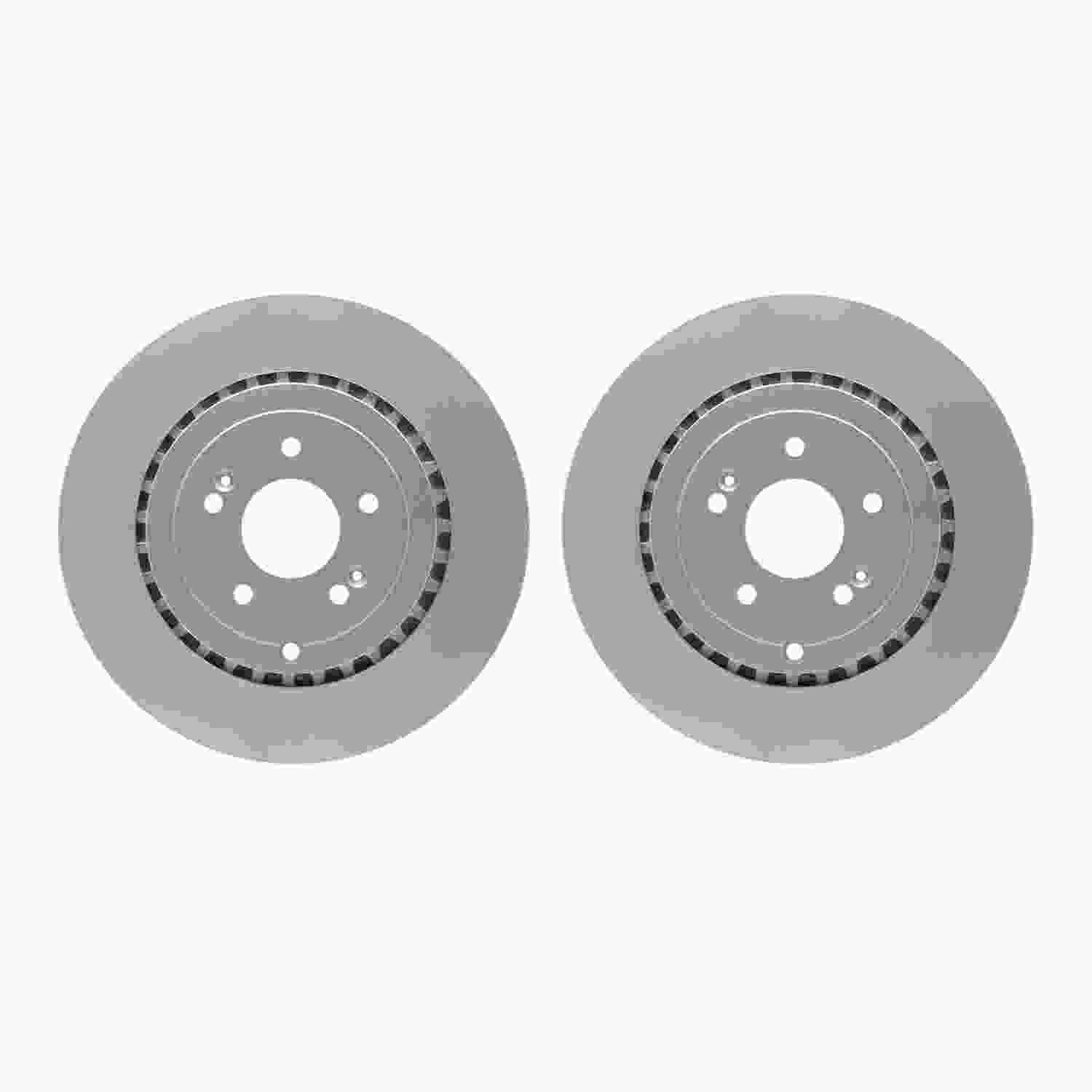 Dynamic Friction Company Disc Brake Rotor Set 4002-21029
