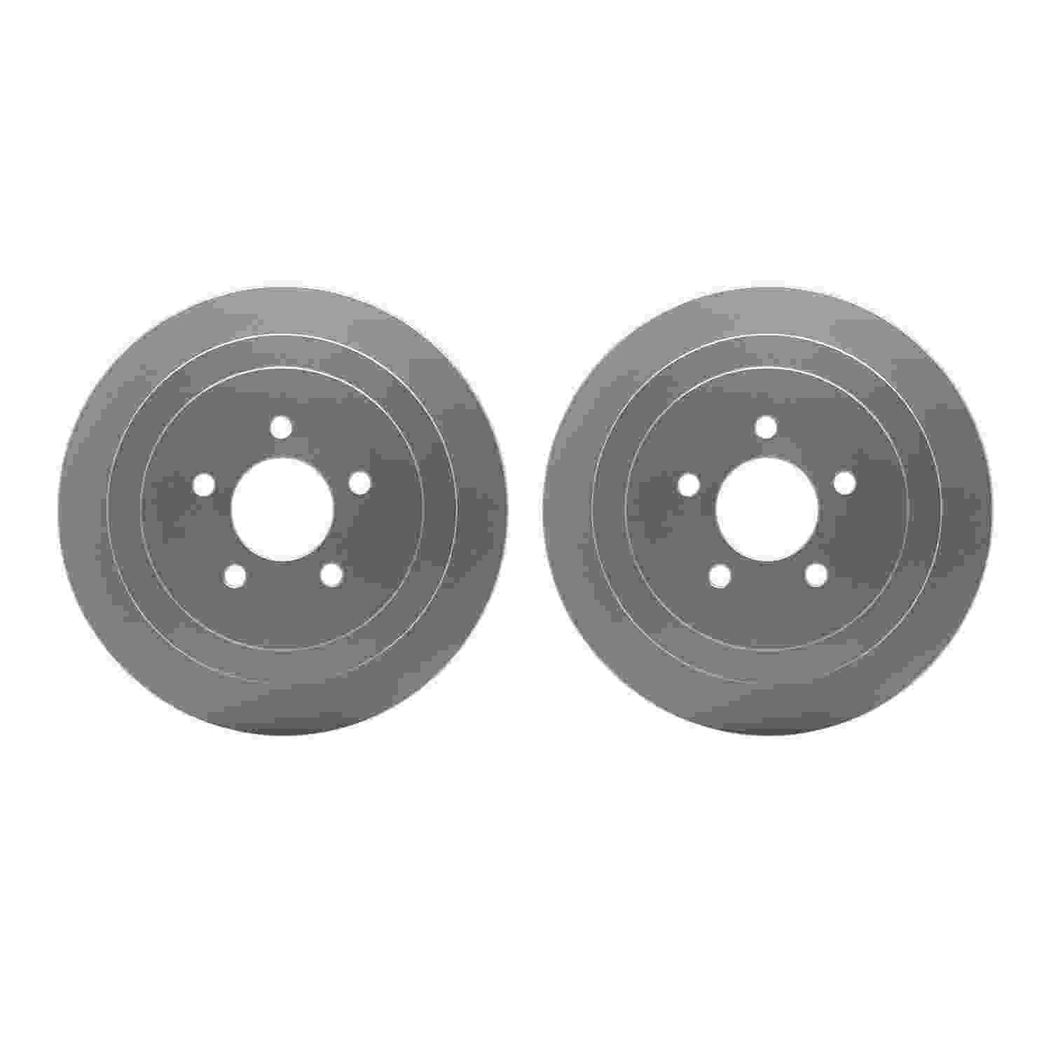 Dynamic Friction Company Disc Brake Rotor Set 4002-55001