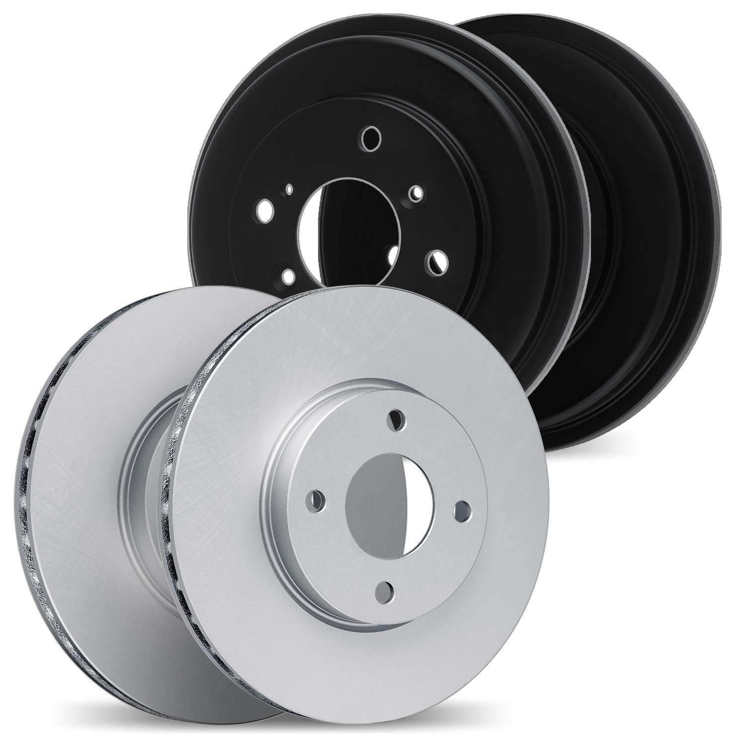 Dynamic Friction Company Disc Brake Rotor Set 4004-67001