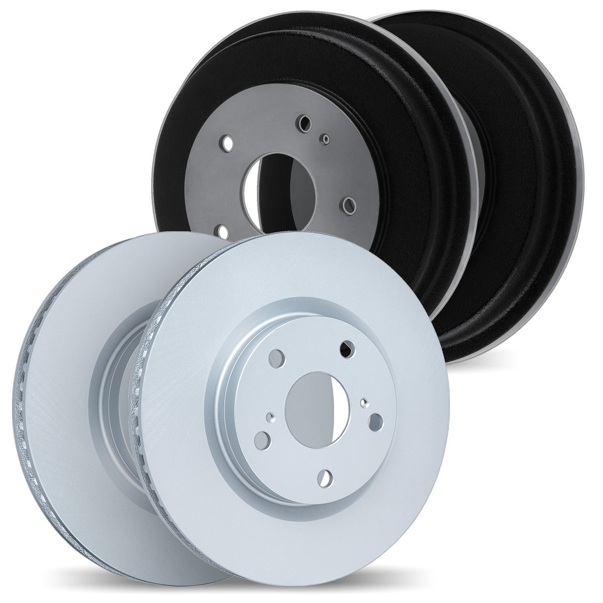 Dynamic Friction Company Disc Brake Rotor Set 4004-76048