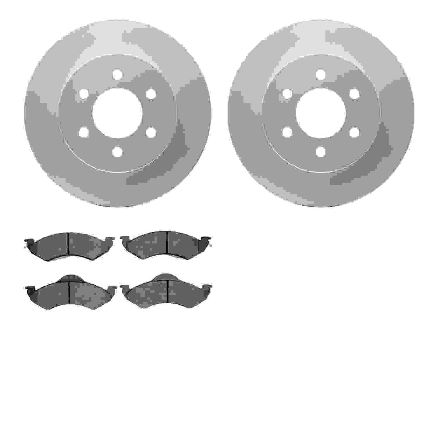 Dynamic Friction Company Disc Brake Kit 4202-40120