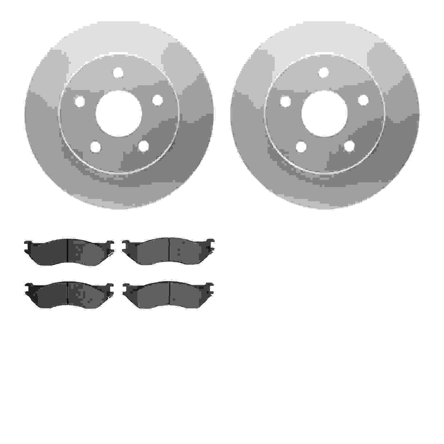 Dynamic Friction Company Disc Brake Kit 4202-40130