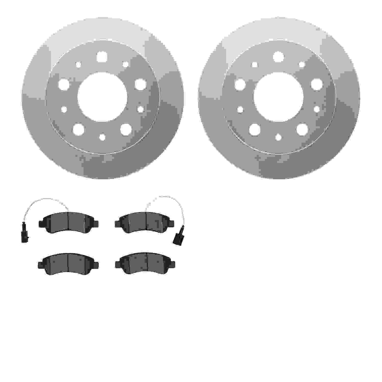 Dynamic Friction Company Disc Brake Kit 4202-40154