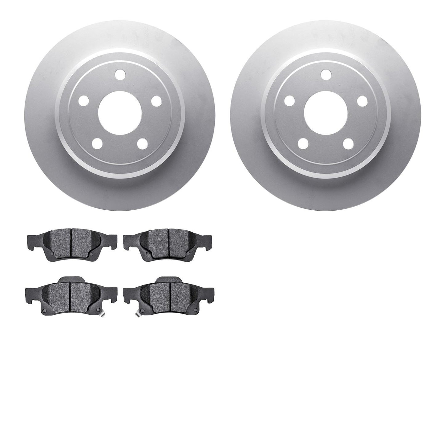 Dynamic Friction Company Disc Brake Kit 4202-42001