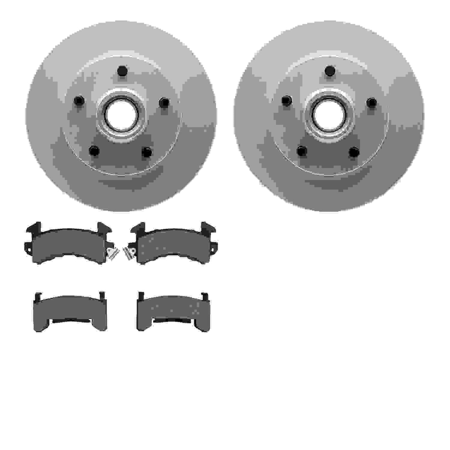 Dynamic Friction Company Disc Brake Kit 4202-47101