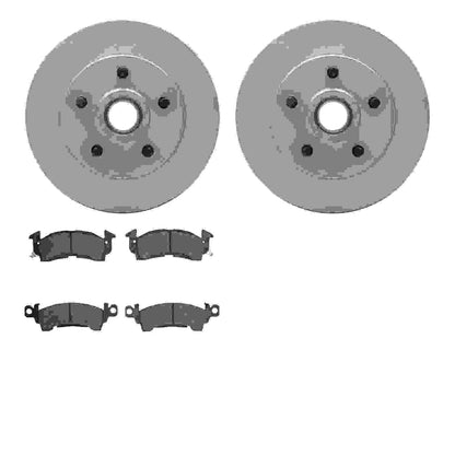 Dynamic Friction Company Disc Brake Kit 4202-47105