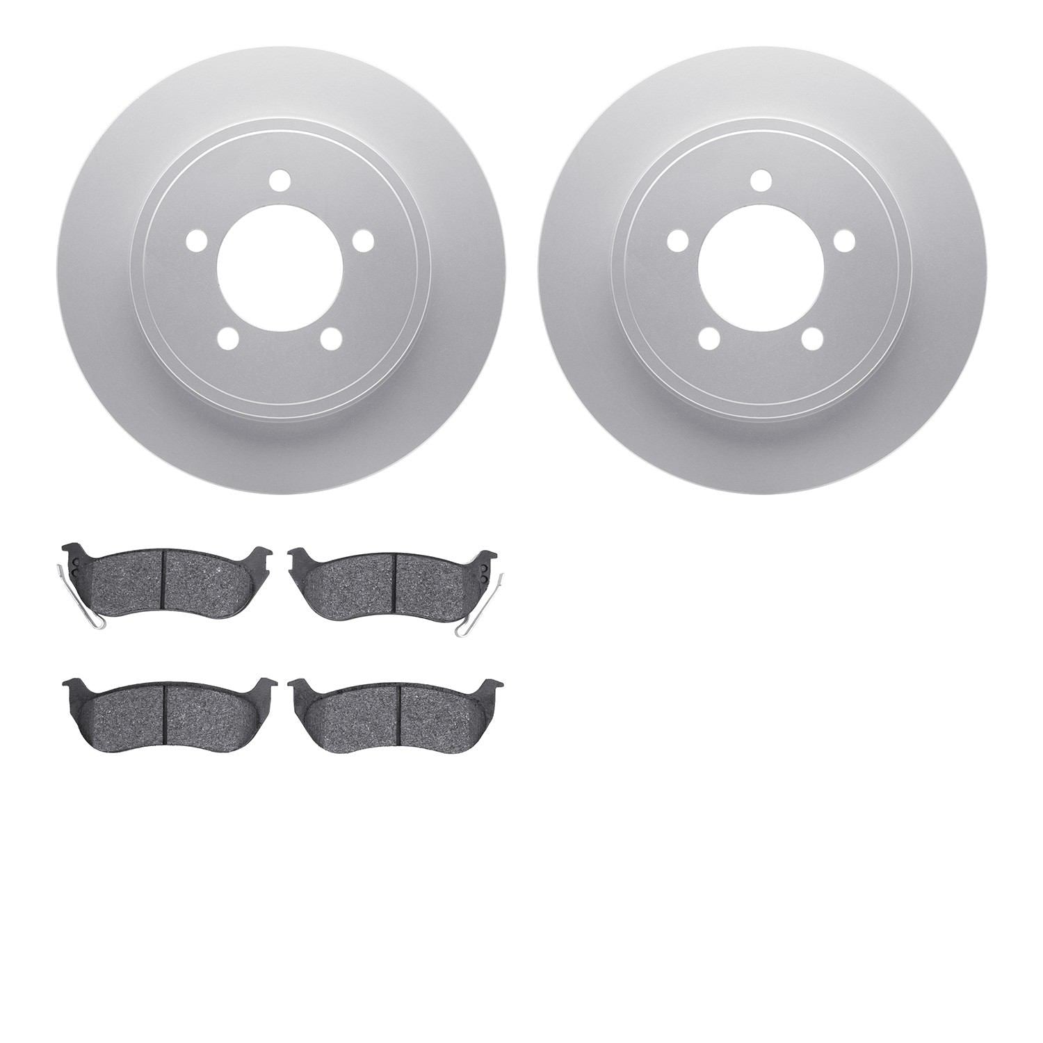 Dynamic Friction Company Disc Brake Kit 4202-54007