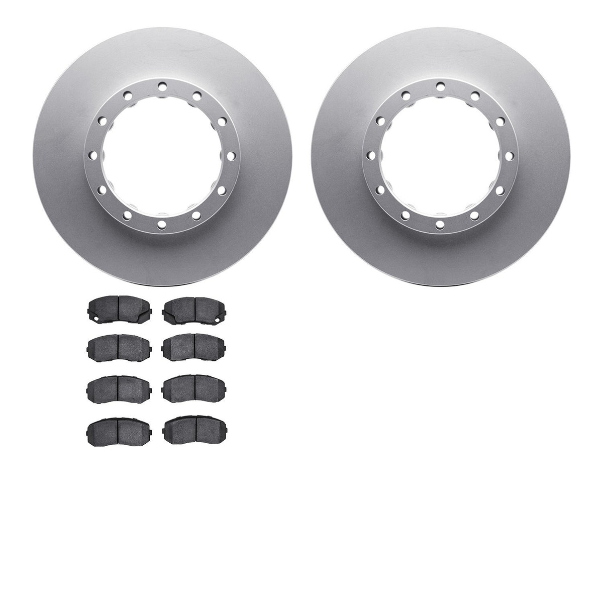 Dynamic Friction Company Disc Brake Kit 4202-72076