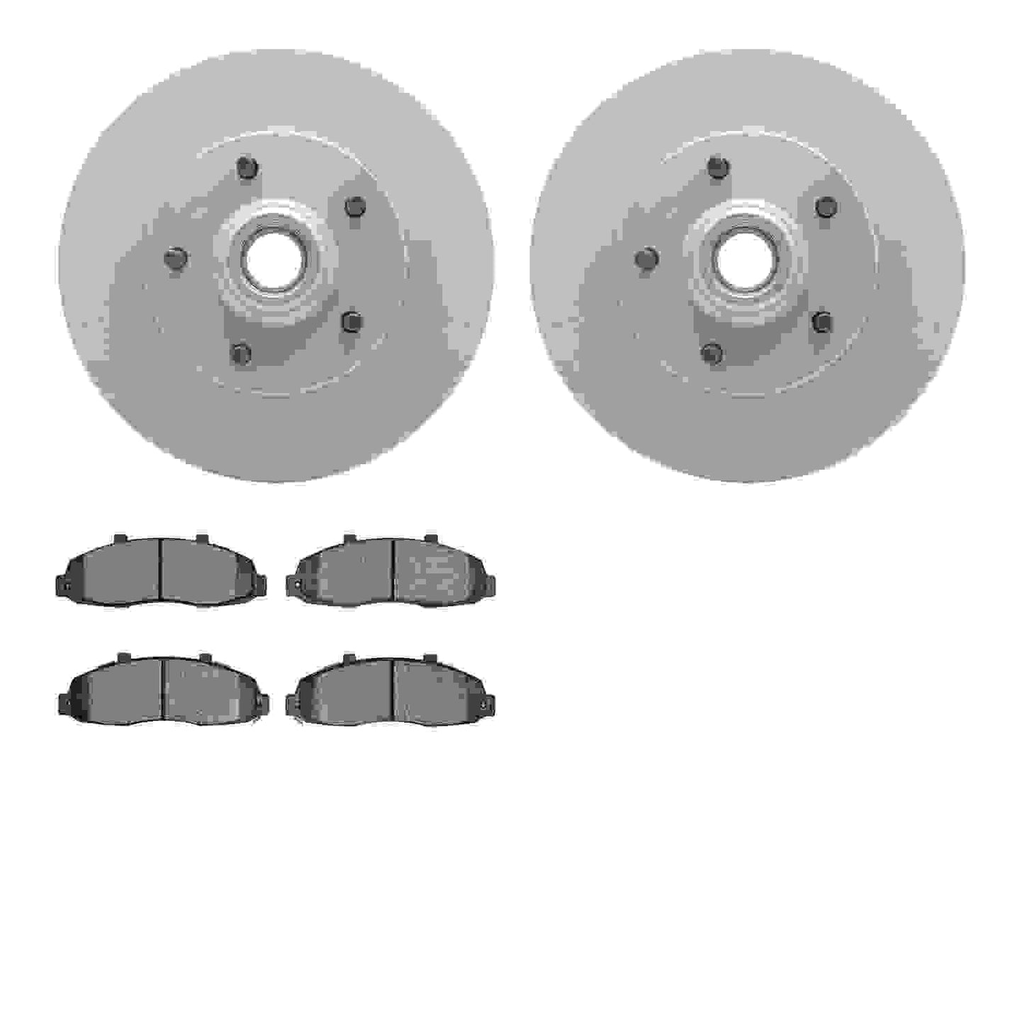 Dynamic Friction Company Disc Brake Kit 4202-99099