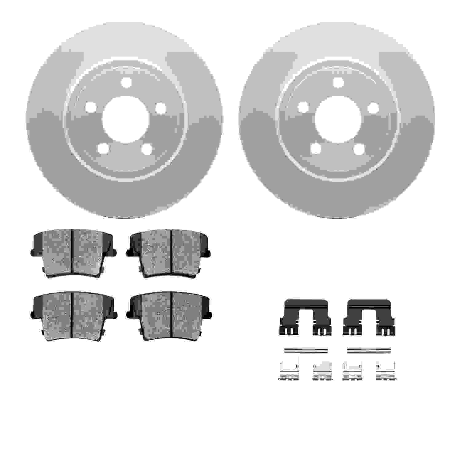 Dynamic Friction Company Disc Brake Kit 4212-39045