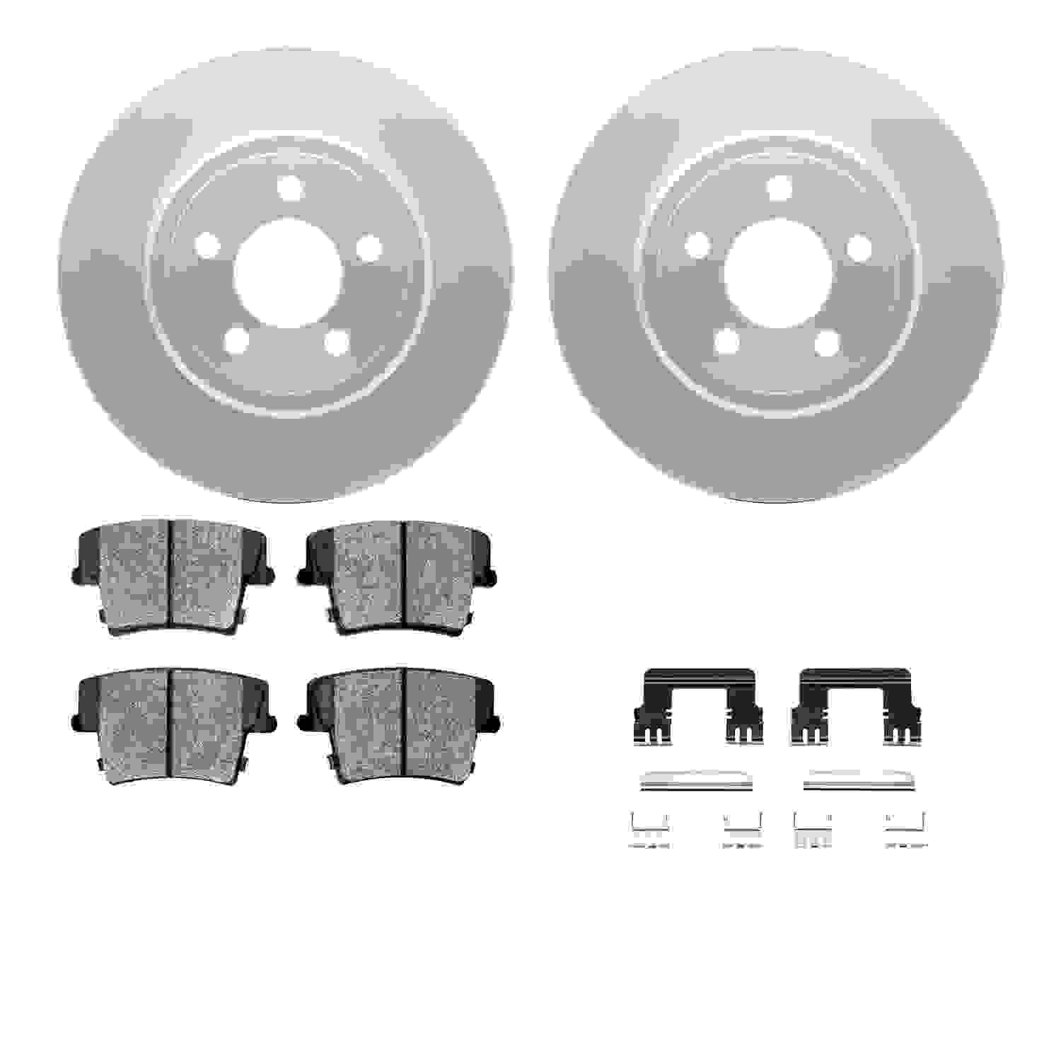 Dynamic Friction Company Disc Brake Kit 4212-39047