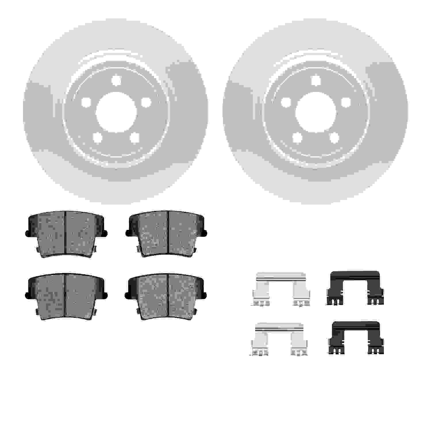 Dynamic Friction Company Disc Brake Kit 4212-39052