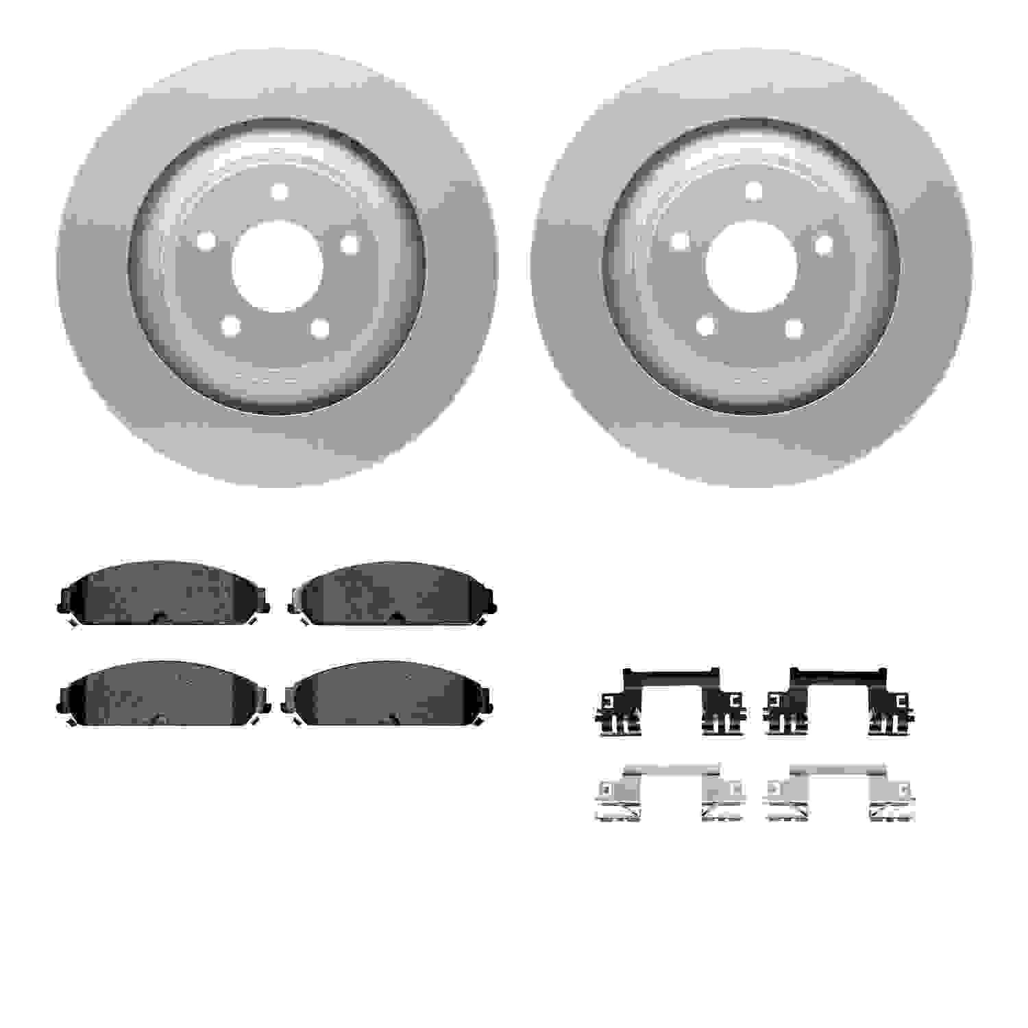 Dynamic Friction Company Disc Brake Kit 4212-40088