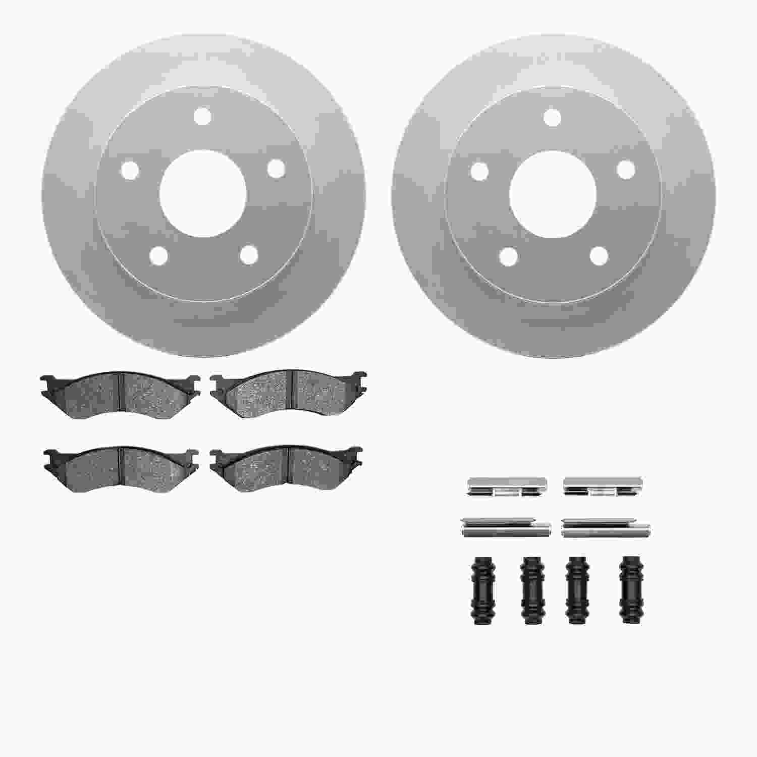 Dynamic Friction Company Disc Brake Kit 4212-40128