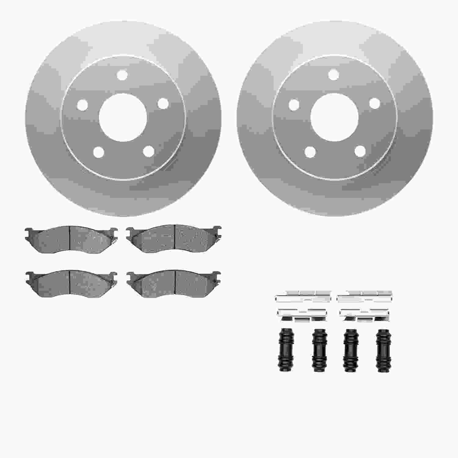 Dynamic Friction Company Disc Brake Kit 4212-40130