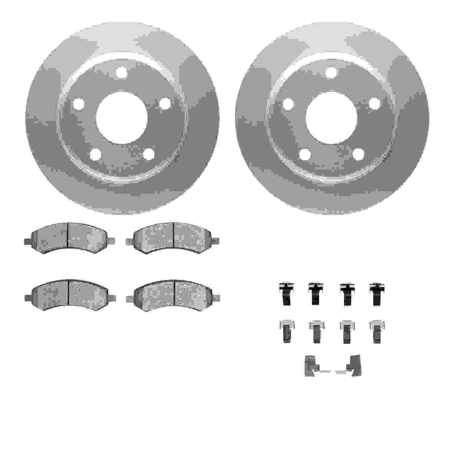 Dynamic Friction Company Disc Brake Kit 4212-40141