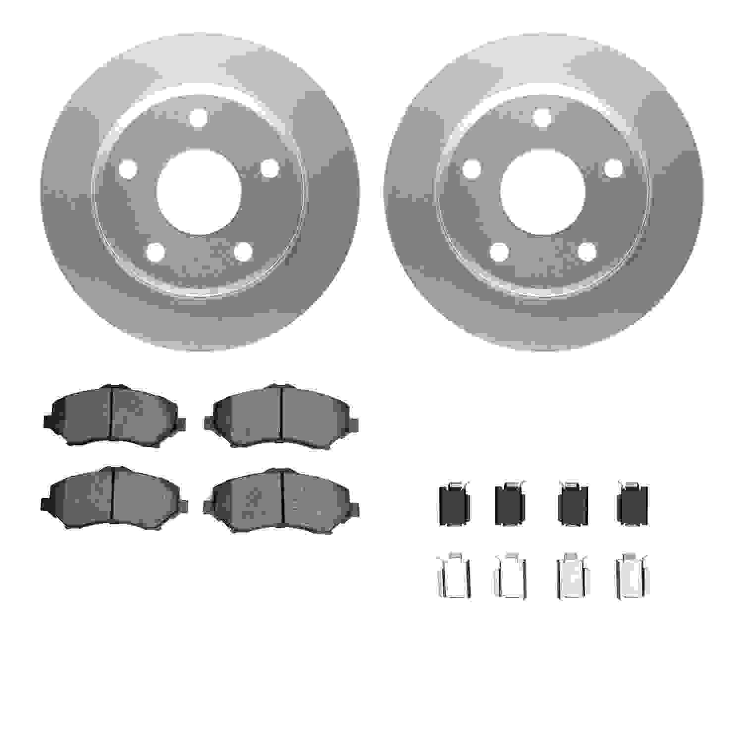 Dynamic Friction Company Disc Brake Kit 4212-40143