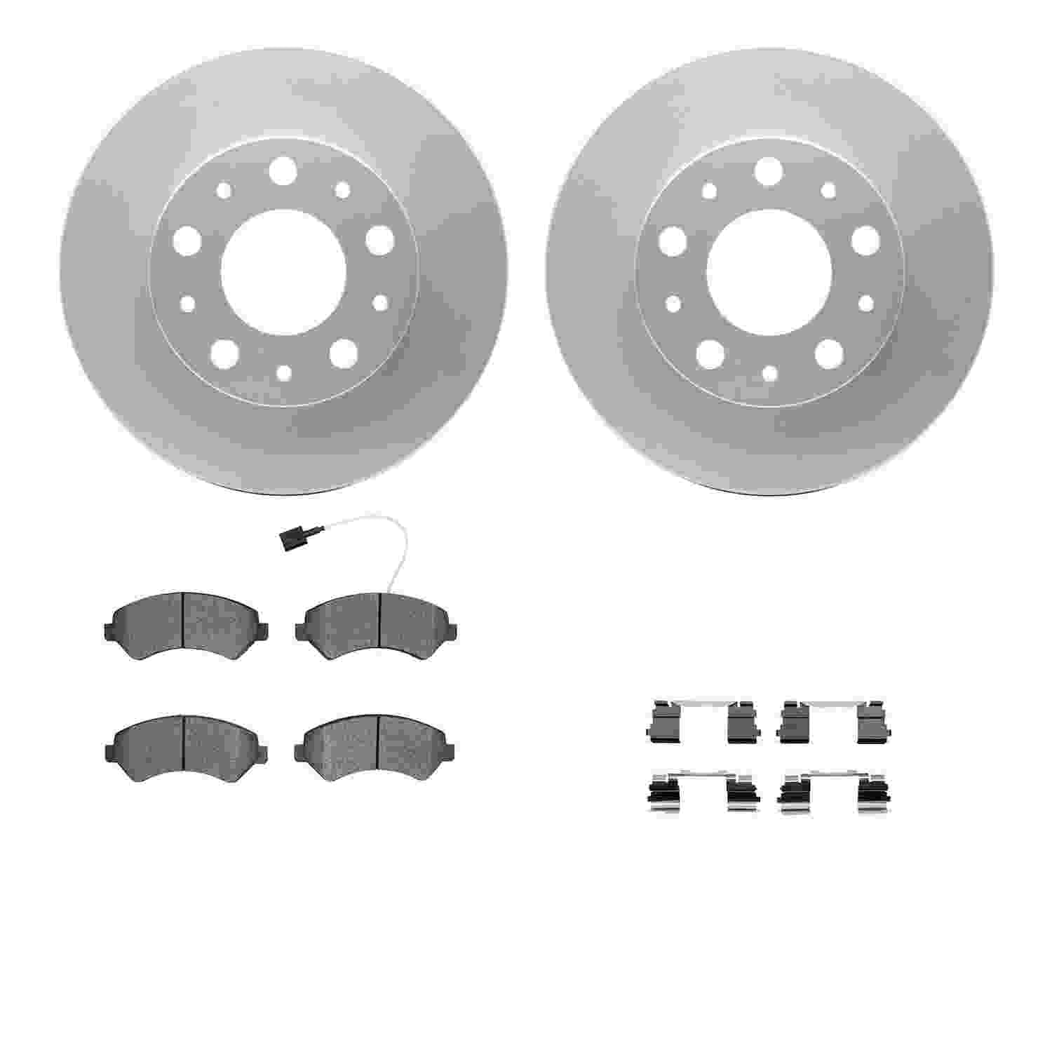 Dynamic Friction Company Disc Brake Kit 4212-40153