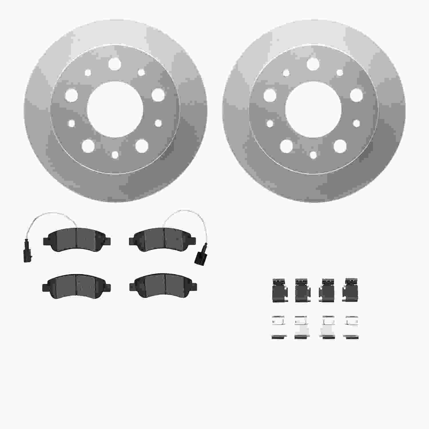 Dynamic Friction Company Disc Brake Kit 4212-40155