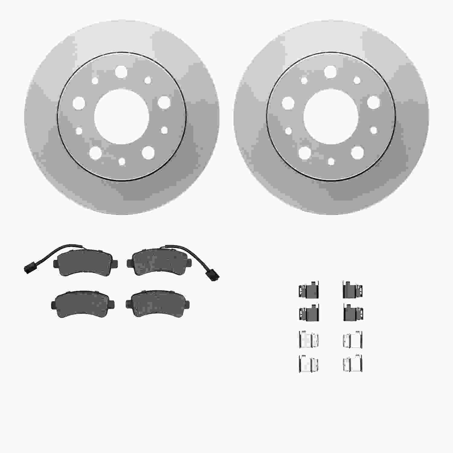 Dynamic Friction Company Disc Brake Kit 4212-40158