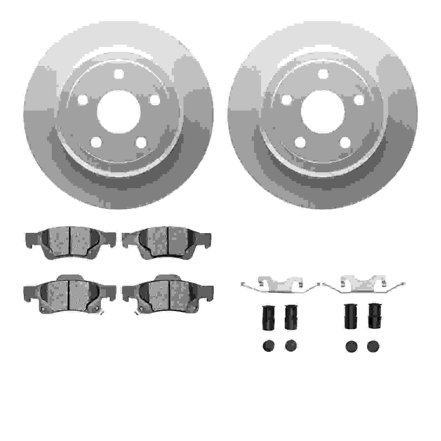 Dynamic Friction Company Disc Brake Kit 4212-42001