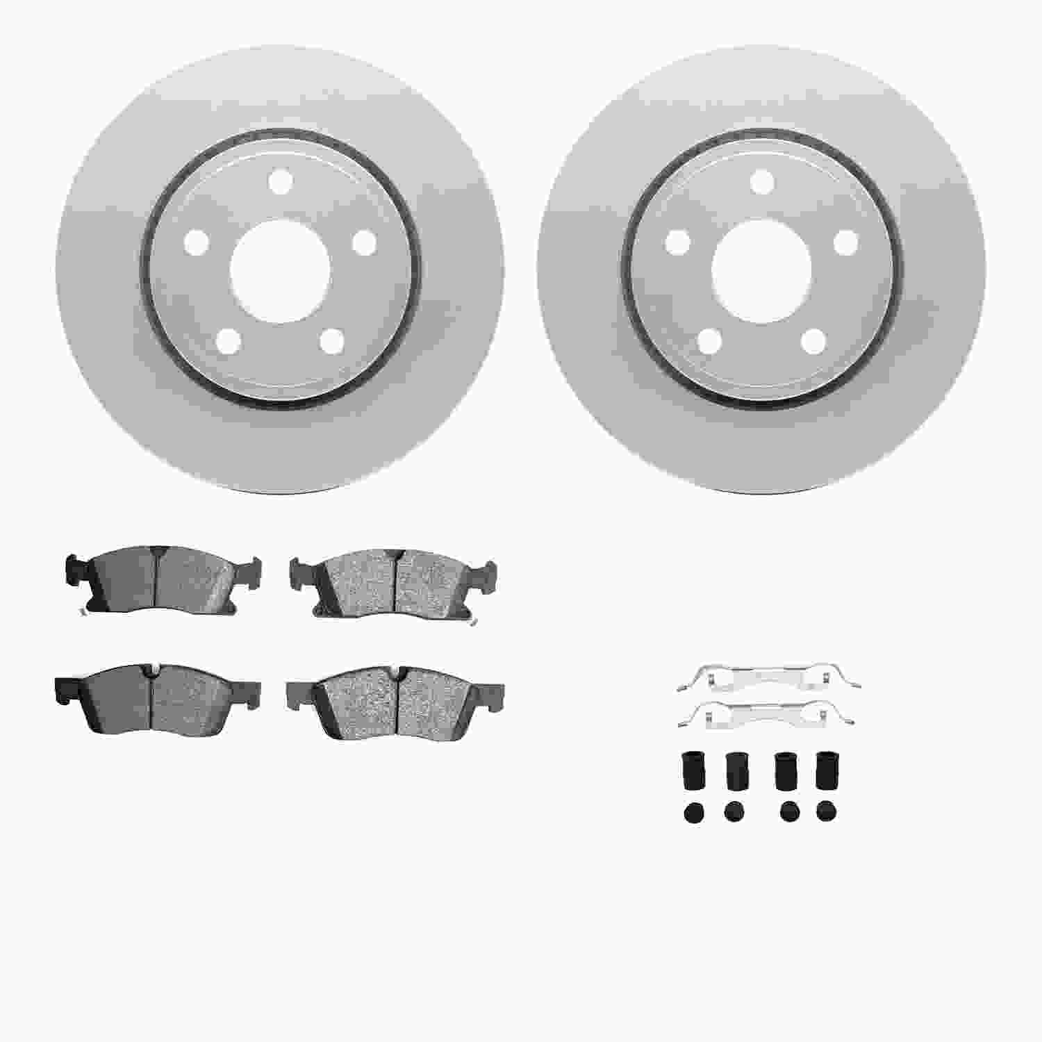 Dynamic Friction Company Disc Brake Kit 4212-42002