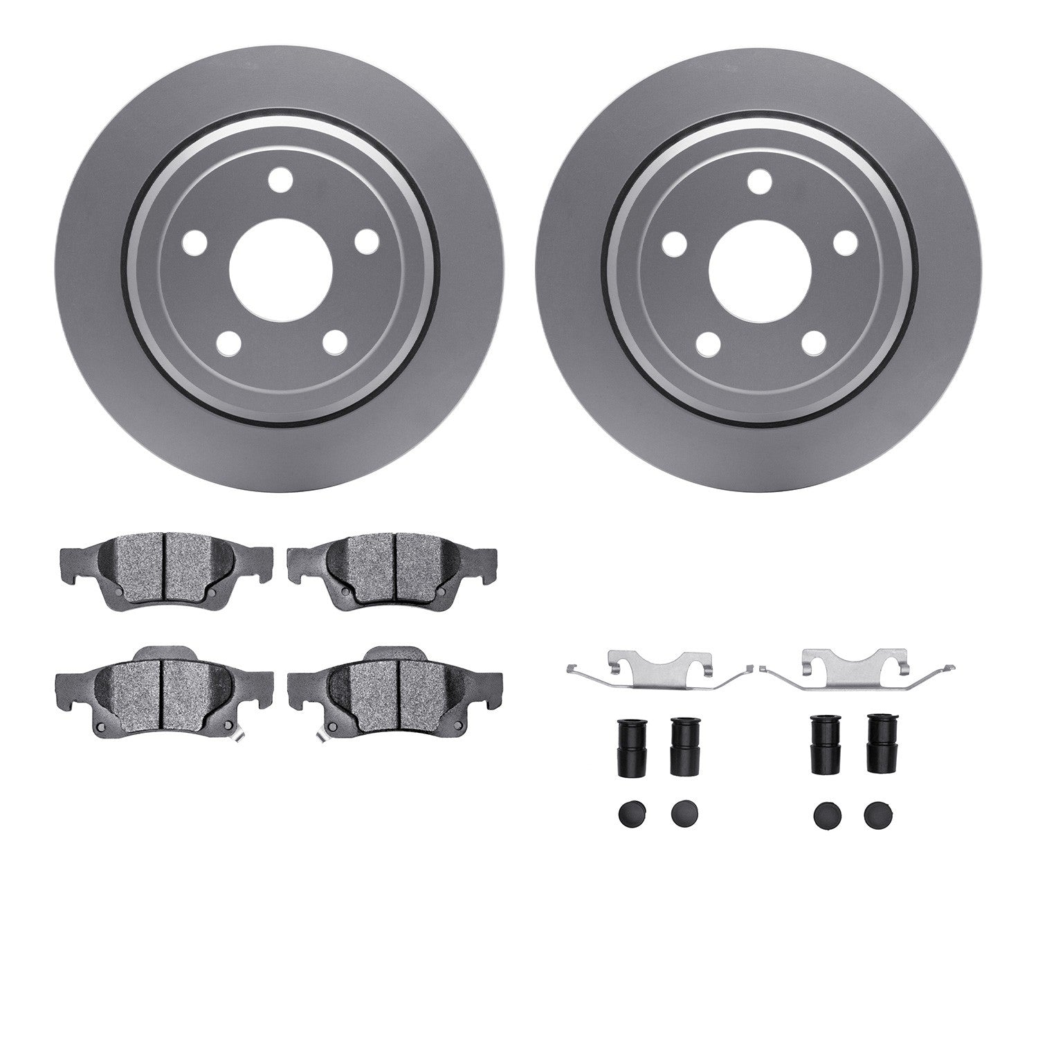 Dynamic Friction Company Disc Brake Kit 4212-42003