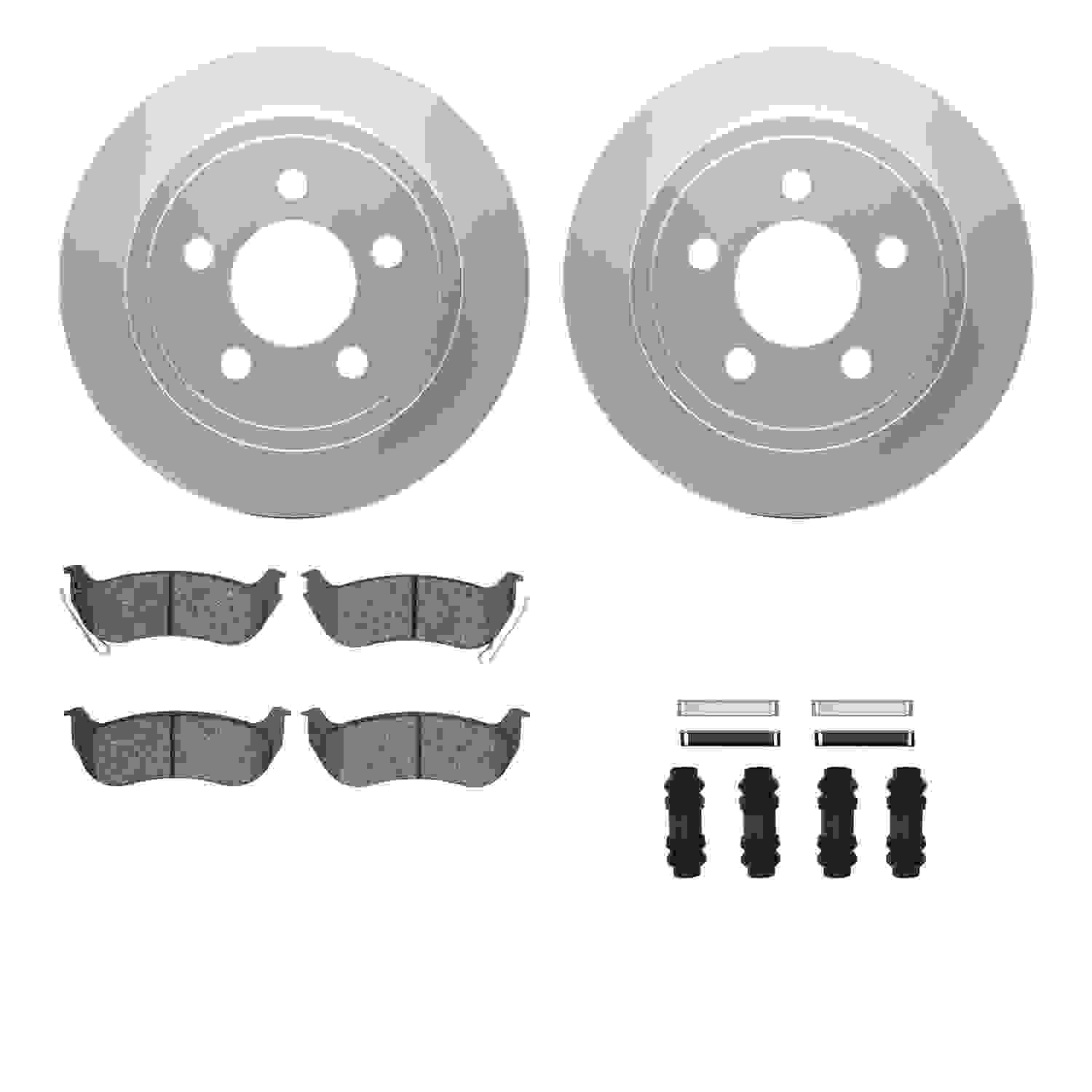 Dynamic Friction Company Disc Brake Kit 4212-42005