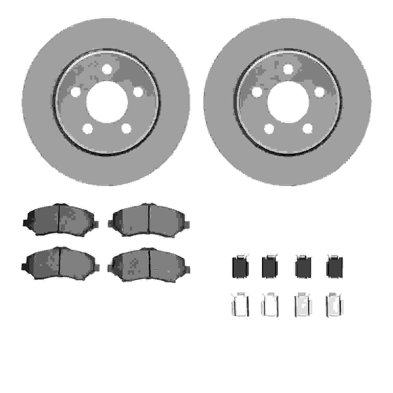 Dynamic Friction Company Disc Brake Kit 4212-42069