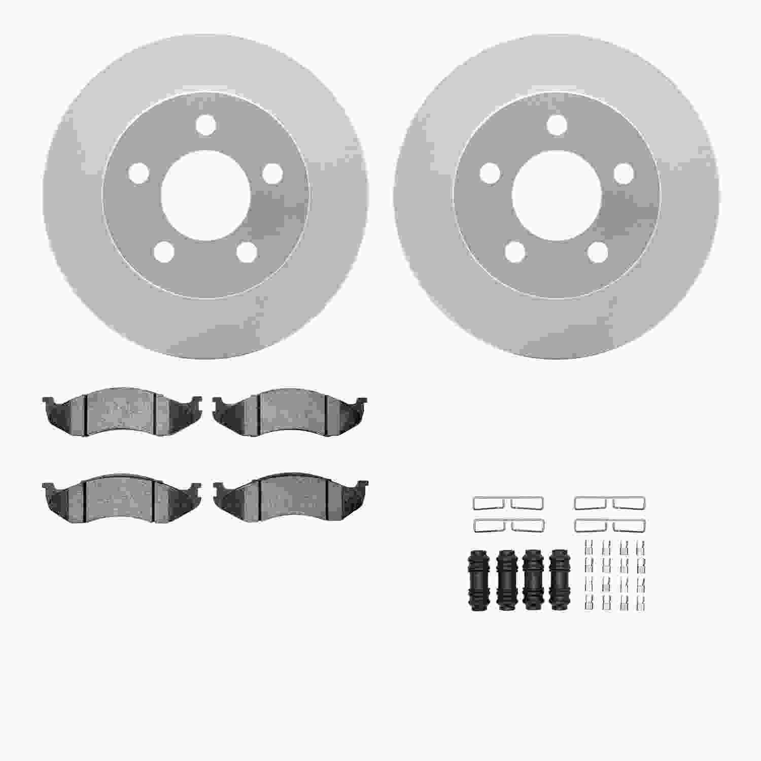 Dynamic Friction Company Disc Brake Kit 4212-42073