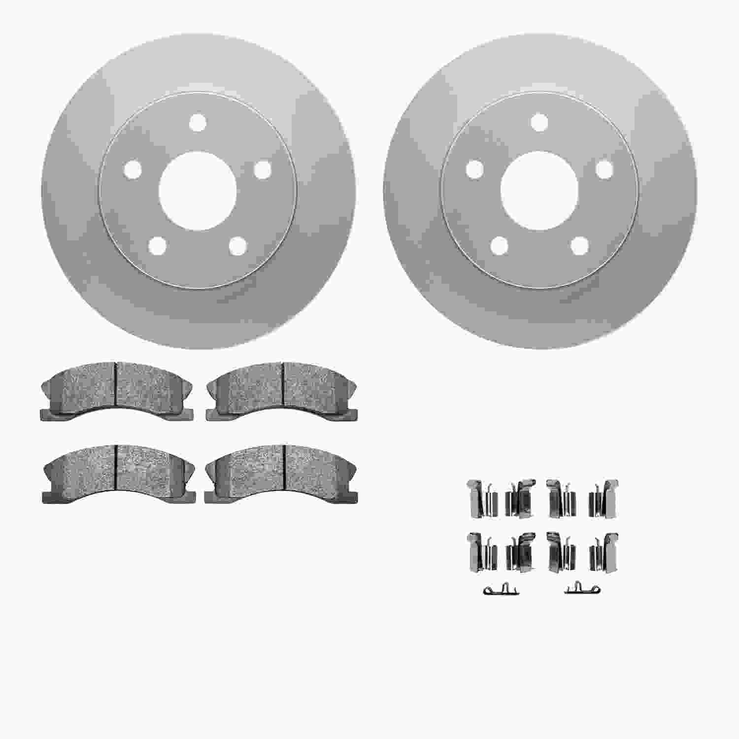 Dynamic Friction Company Disc Brake Kit 4212-42079