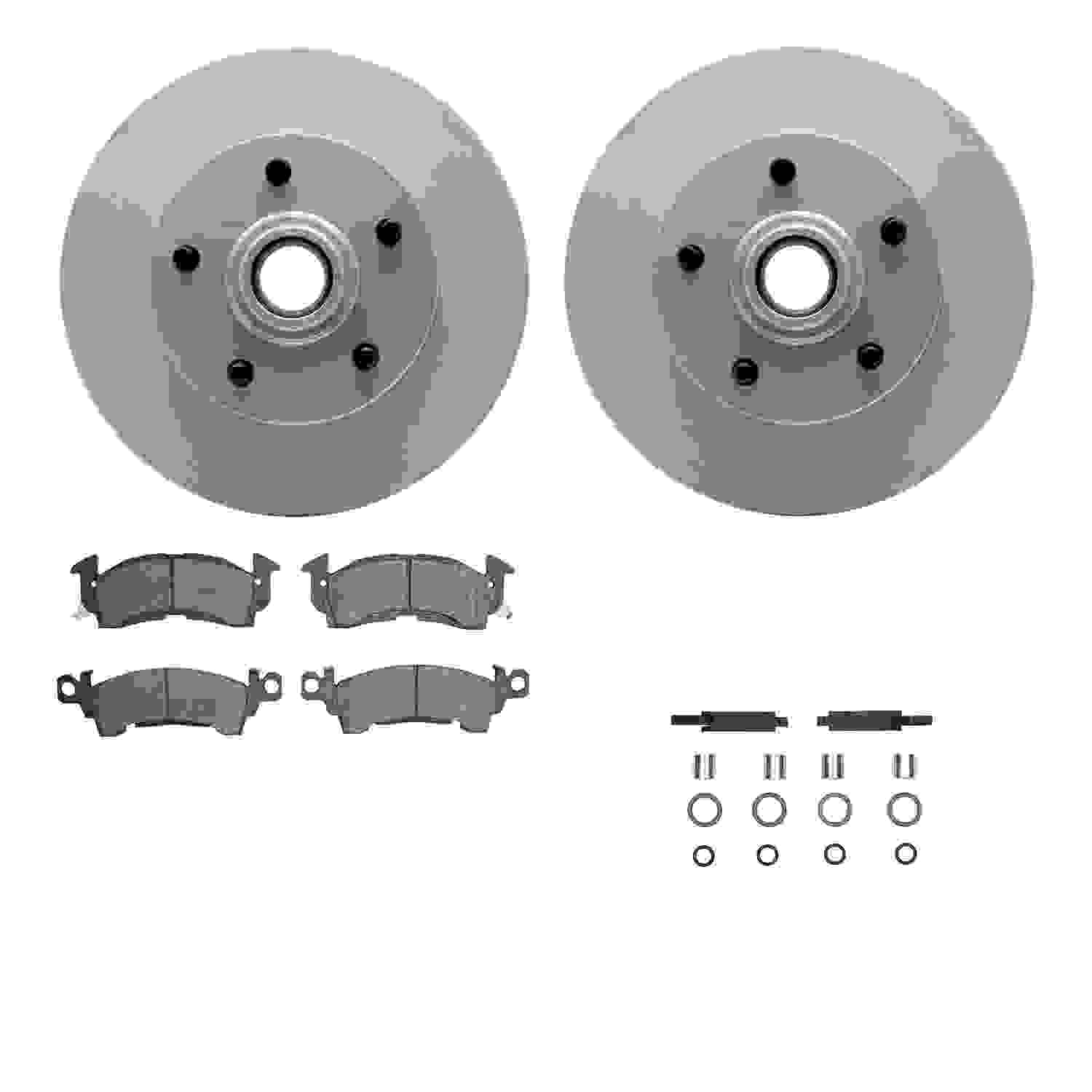 Dynamic Friction Company Disc Brake Kit 4212-47061