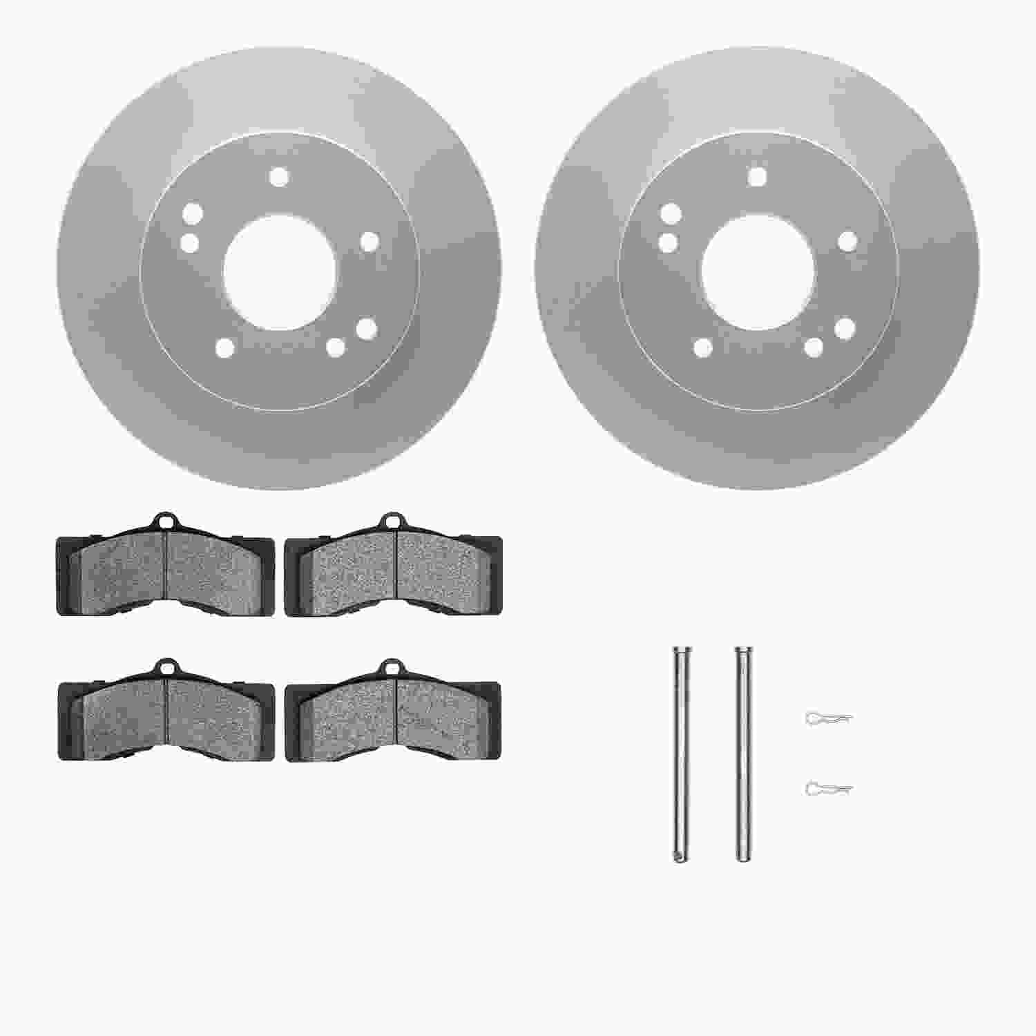 Dynamic Friction Company Disc Brake Kit 4212-47062