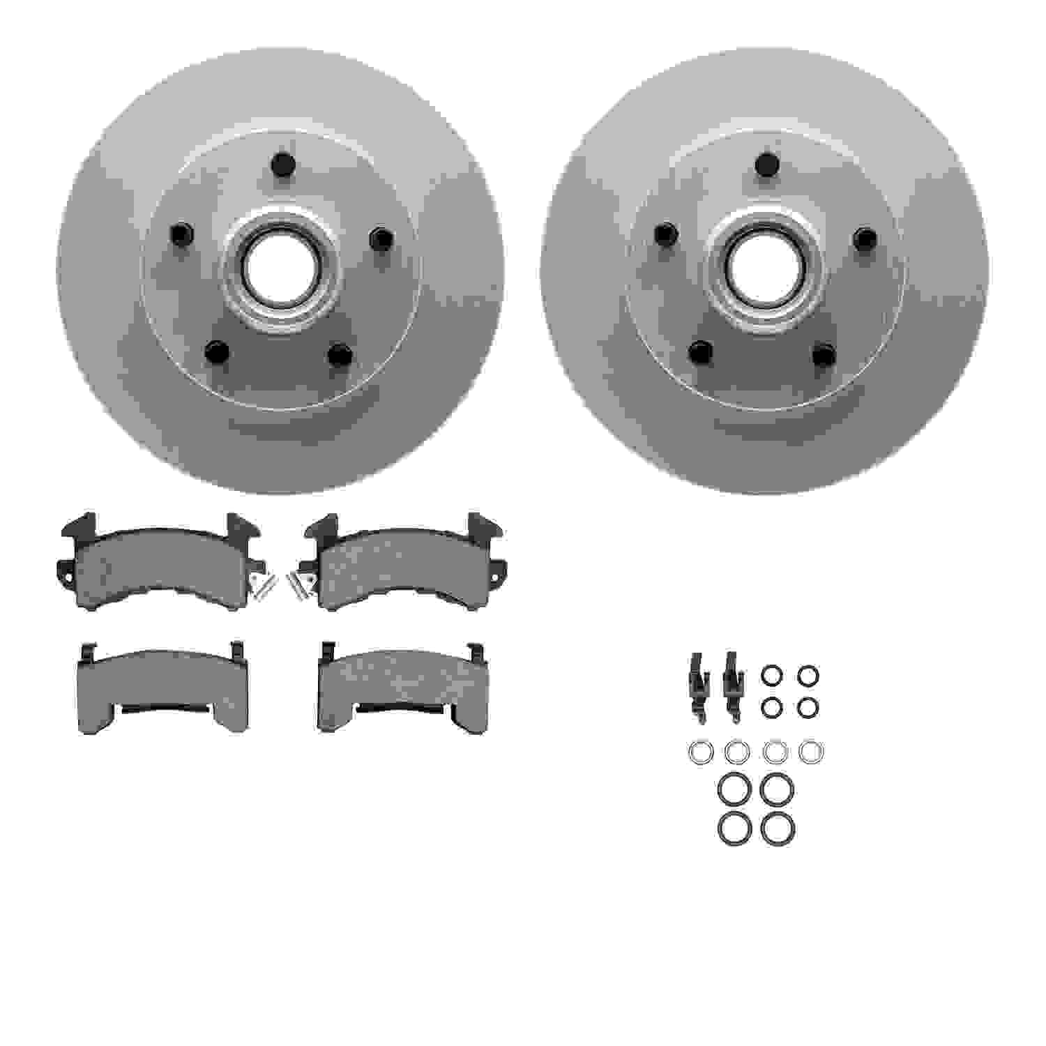 Dynamic Friction Company Disc Brake Kit 4212-47105