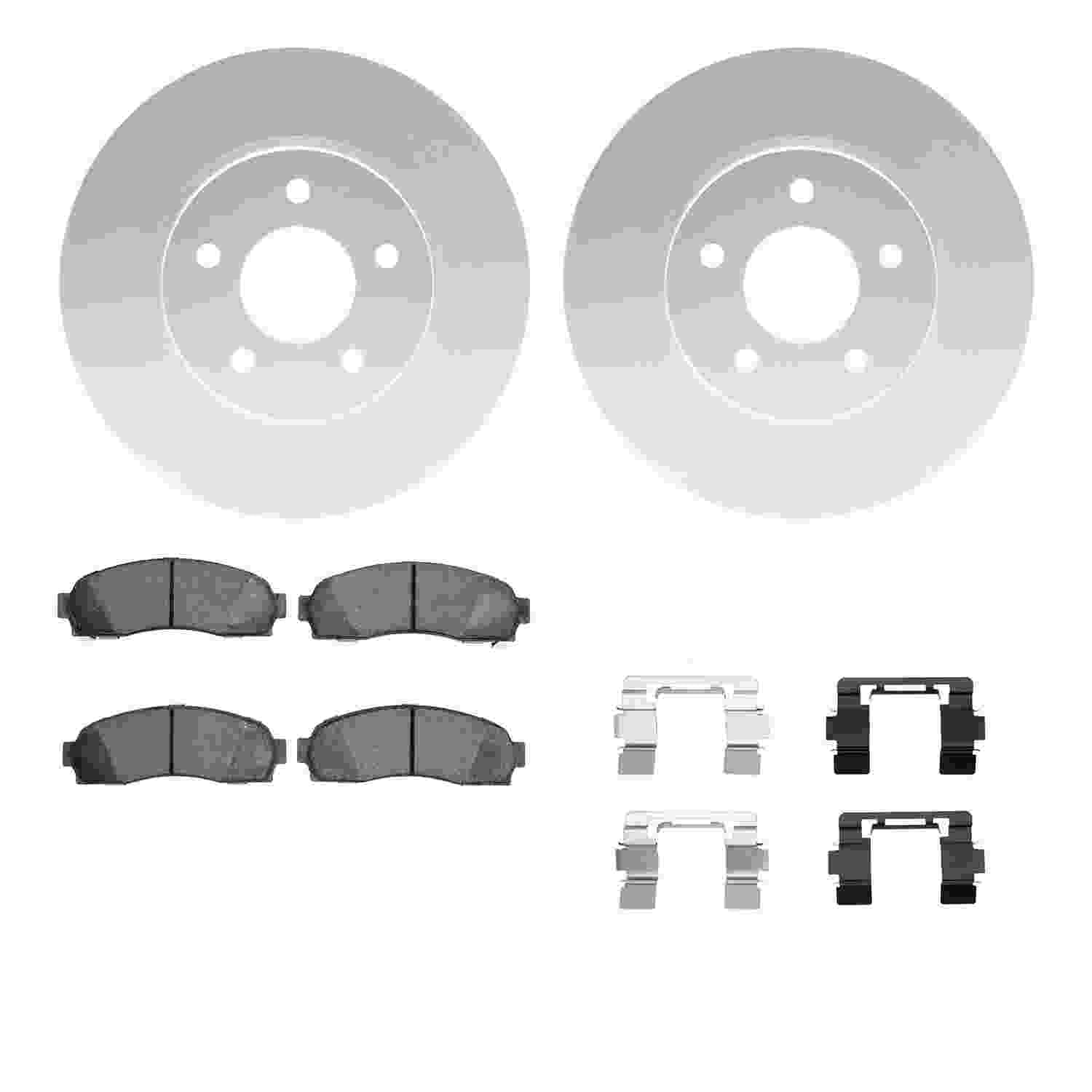 Dynamic Friction Company Disc Brake Kit 4212-47107