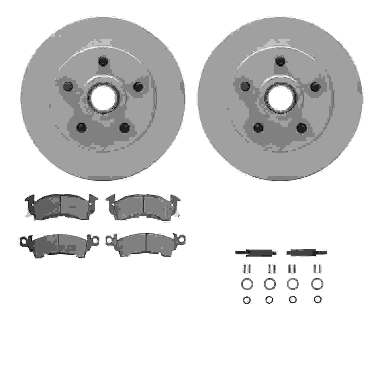 Dynamic Friction Company Disc Brake Kit 4212-47109