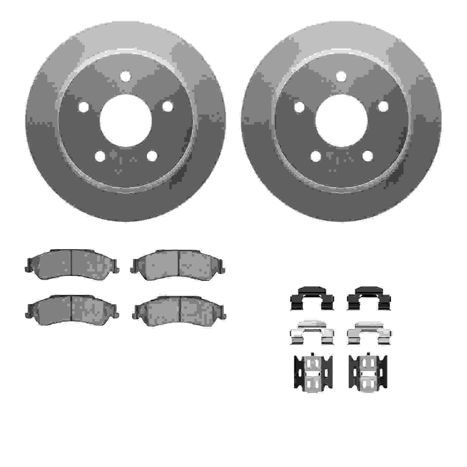 Dynamic Friction Company Disc Brake Kit 4212-48001