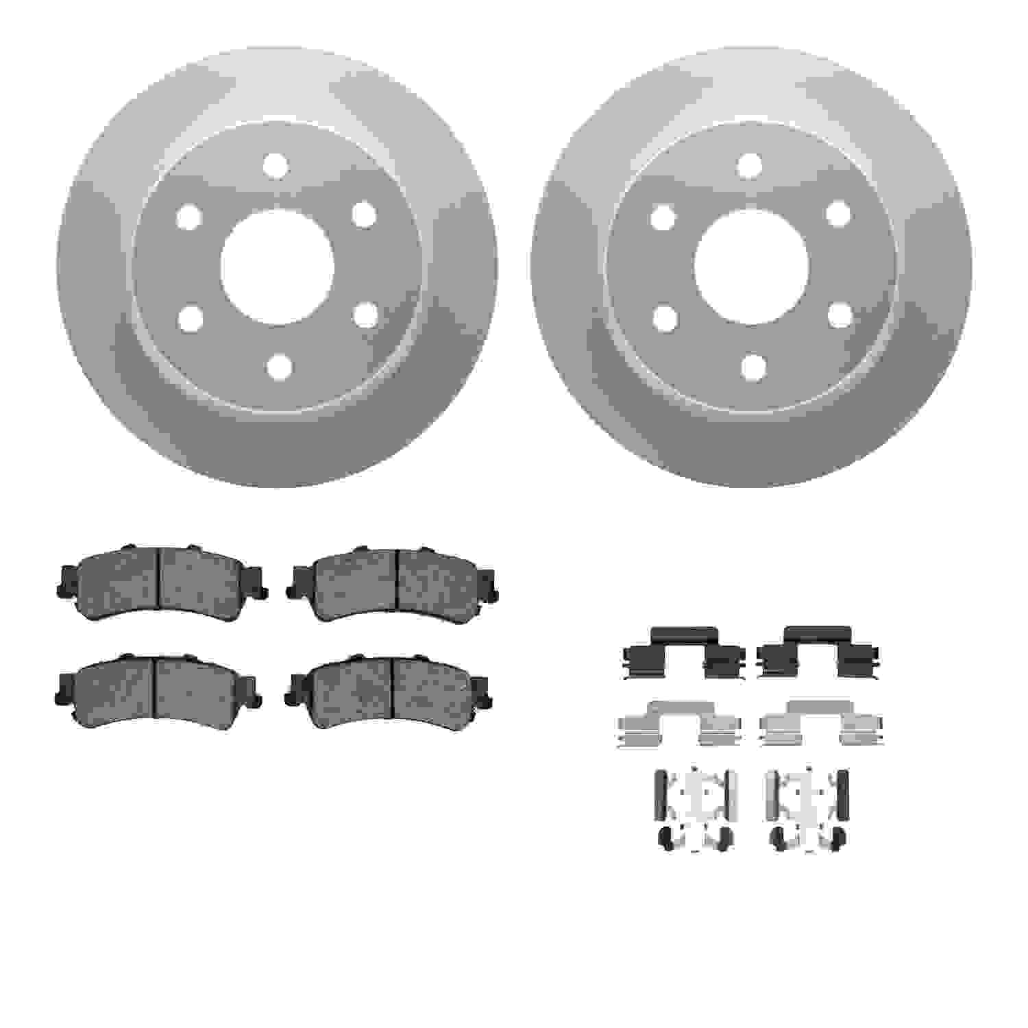 Dynamic Friction Company Disc Brake Kit 4212-48004