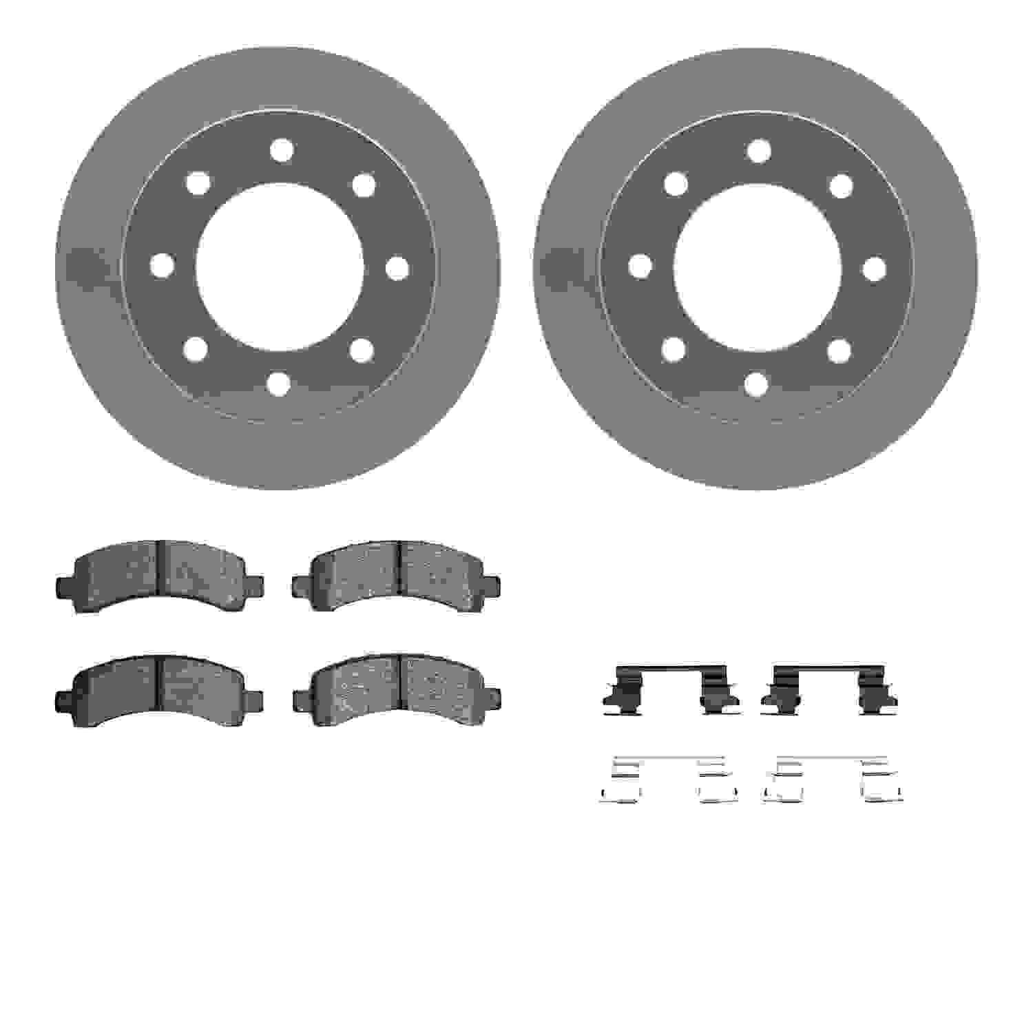 Dynamic Friction Company Disc Brake Kit 4212-48007