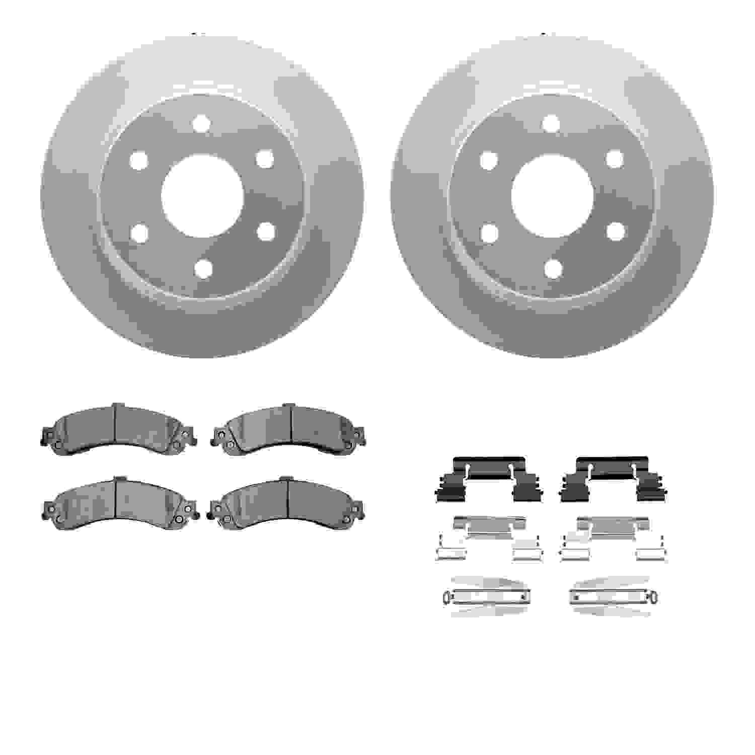 Dynamic Friction Company Disc Brake Kit 4212-48010