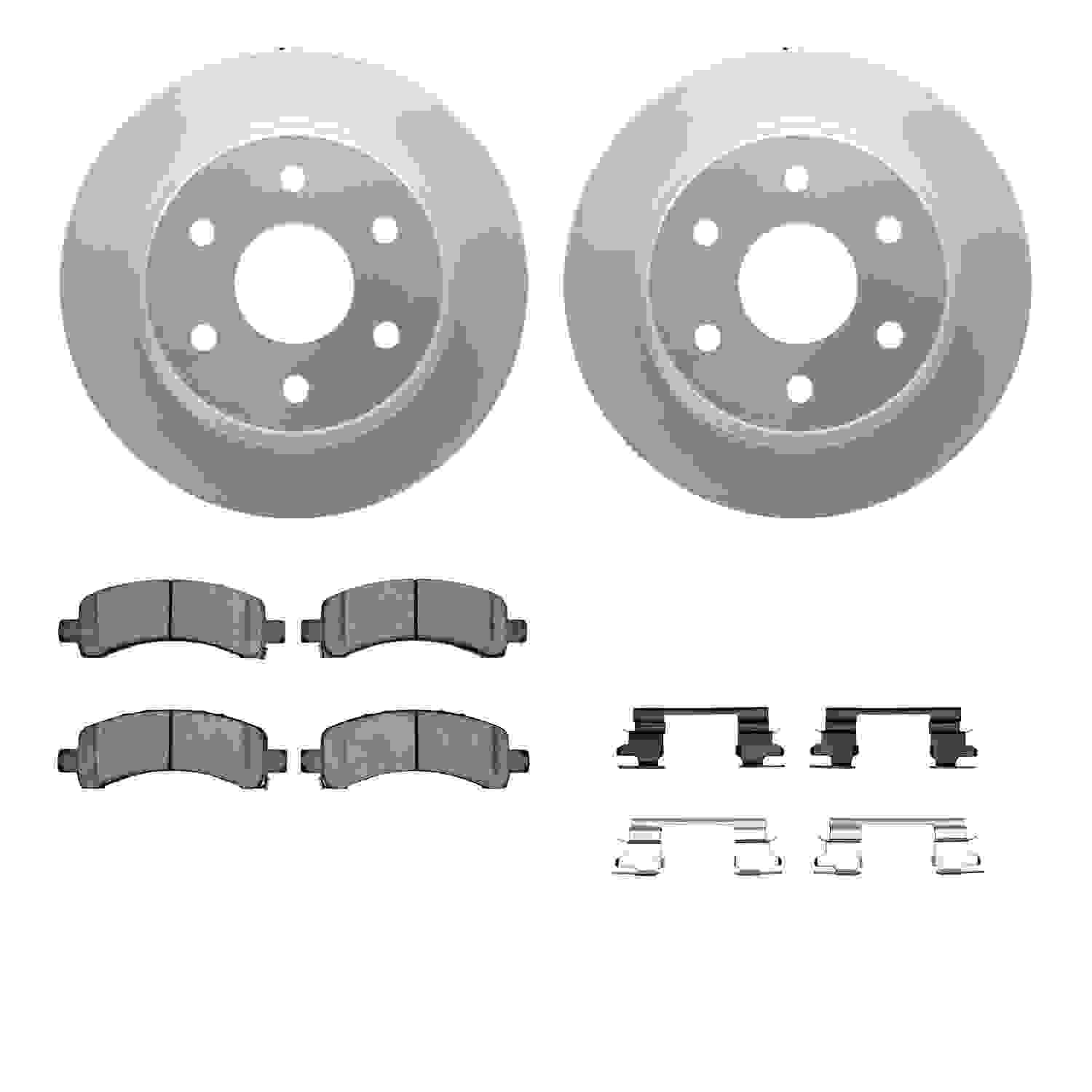 Dynamic Friction Company Disc Brake Kit 4212-48011