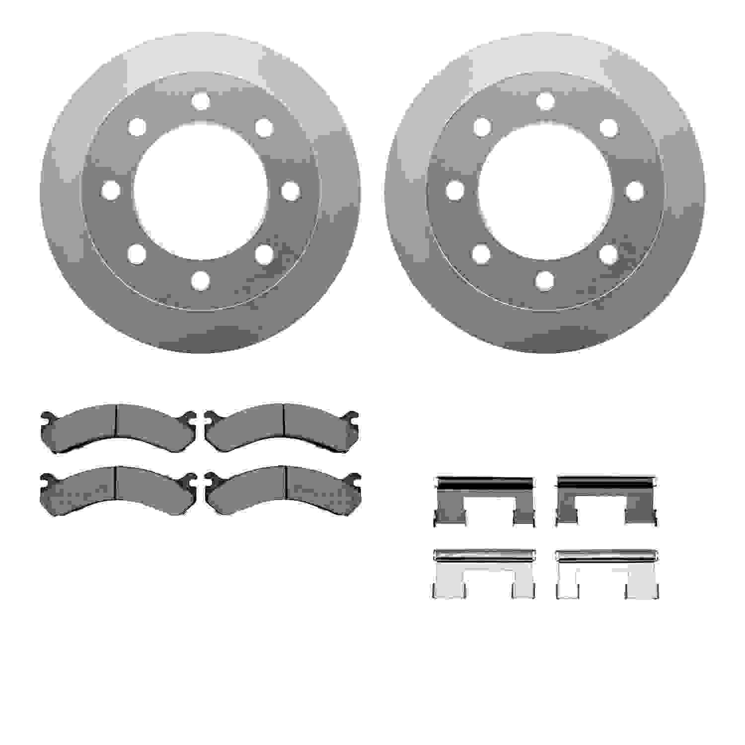 Dynamic Friction Company Disc Brake Kit 4212-48012