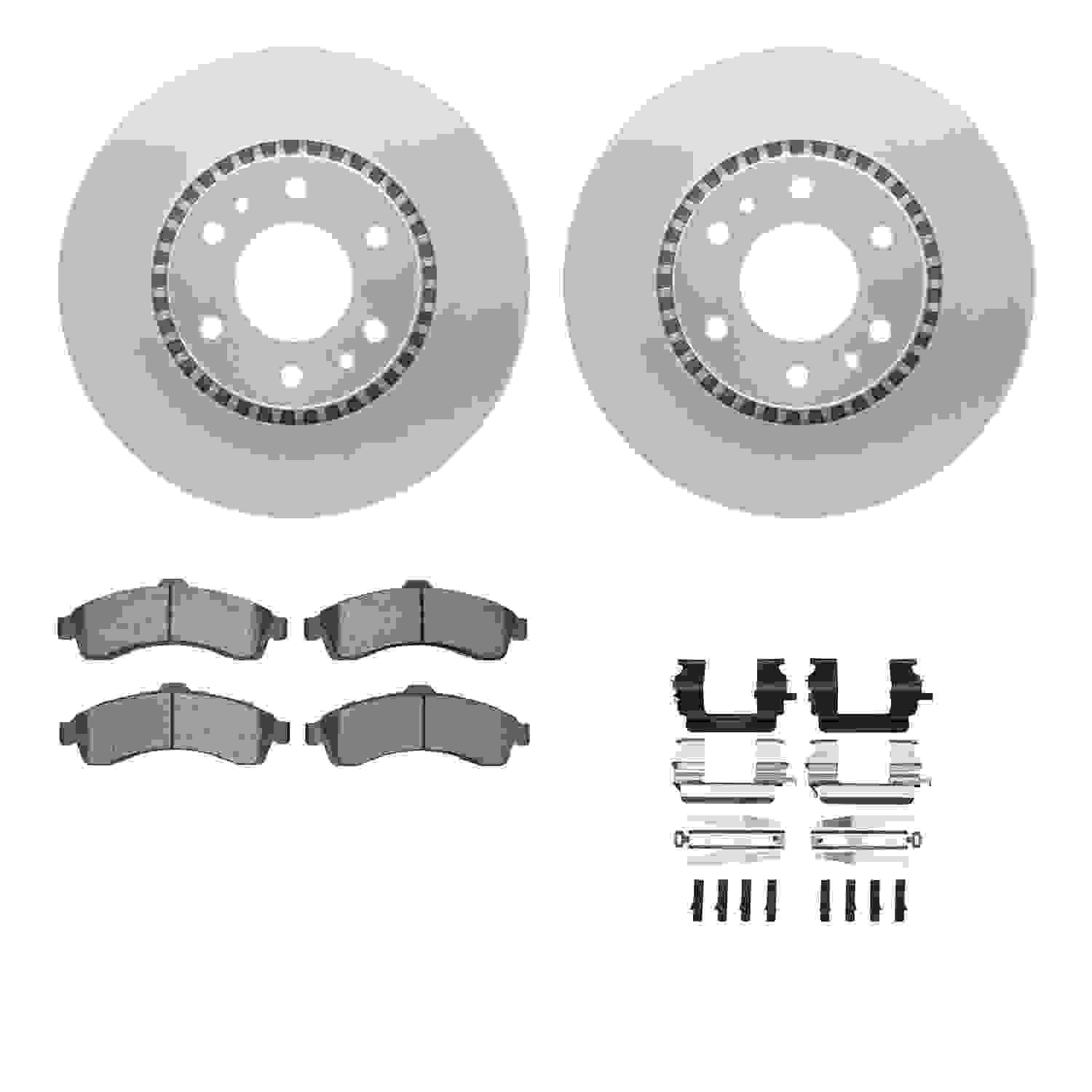 Dynamic Friction Company Disc Brake Kit 4212-48015