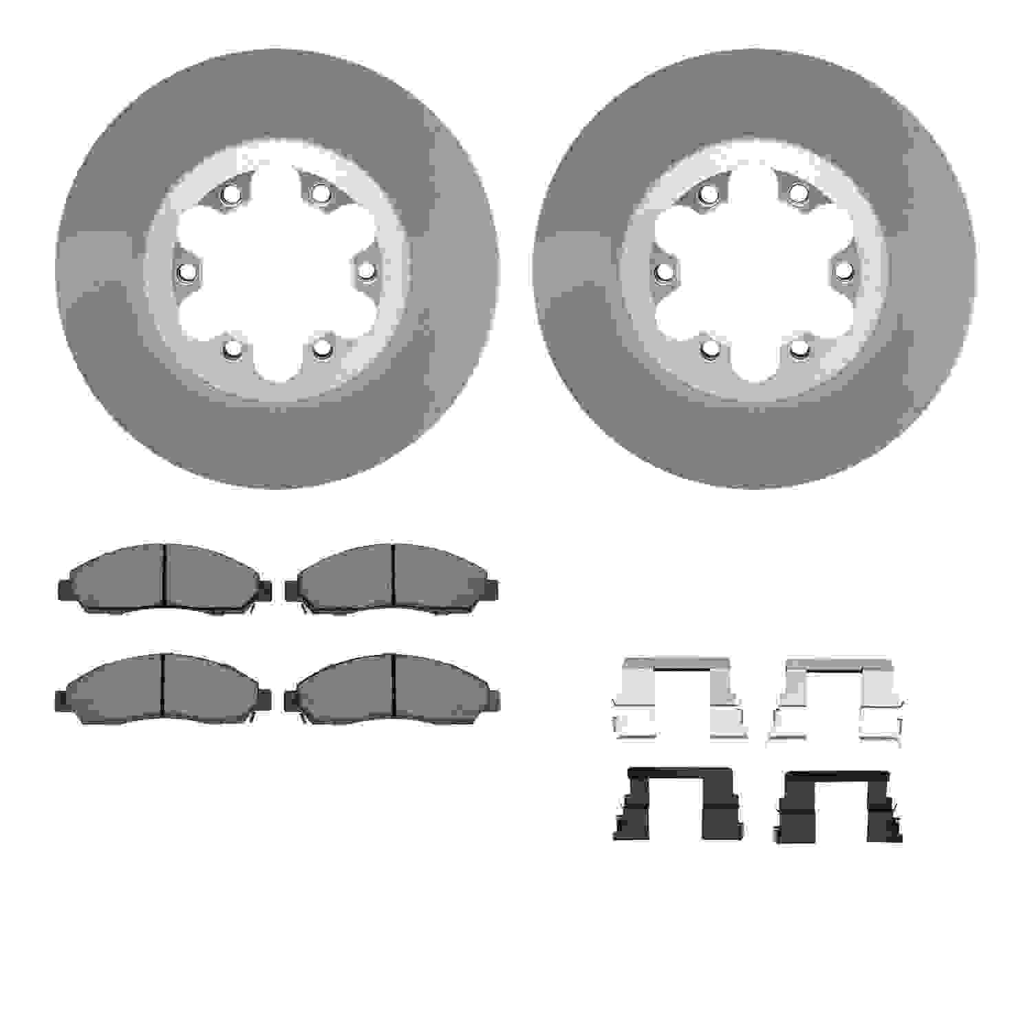 Dynamic Friction Company Disc Brake Kit 4212-48016