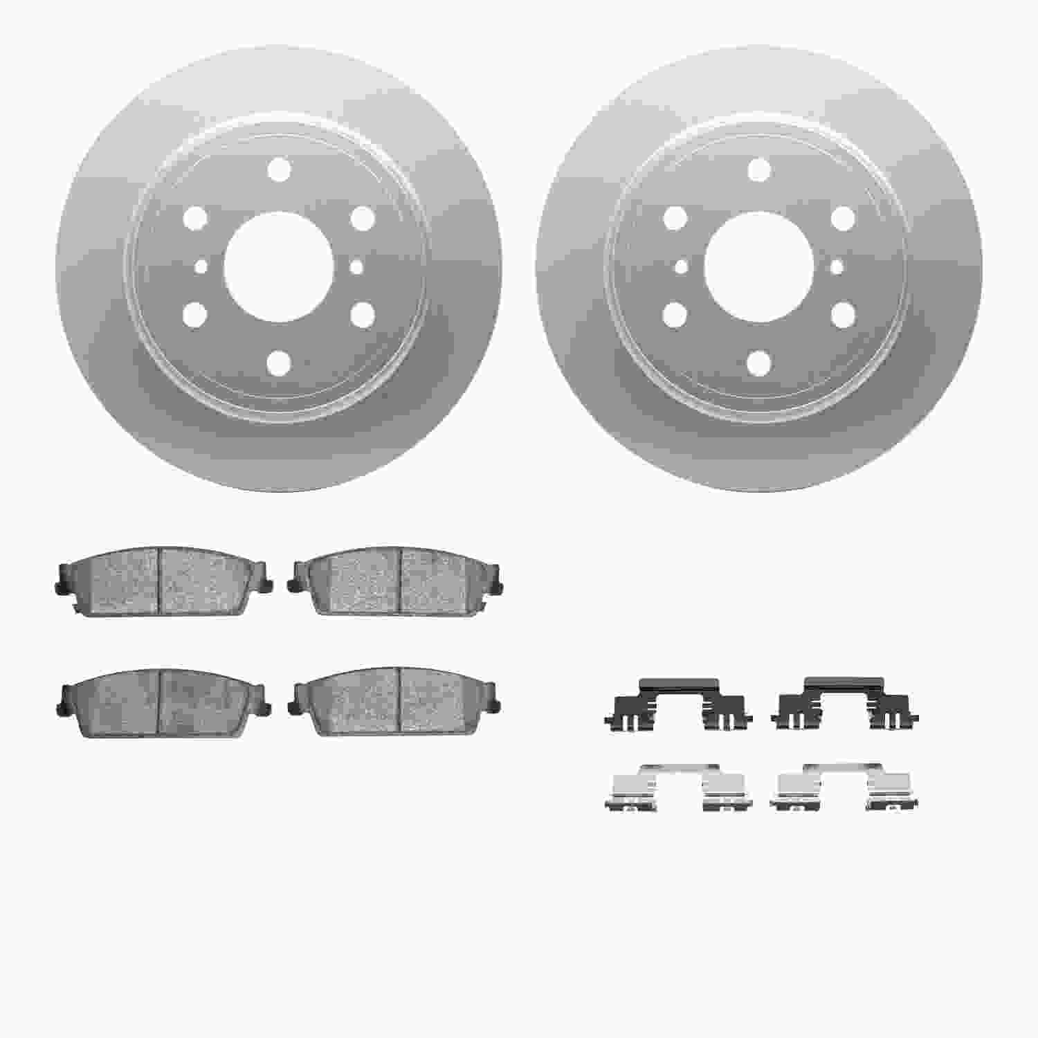 Dynamic Friction Company Disc Brake Kit 4212-48018