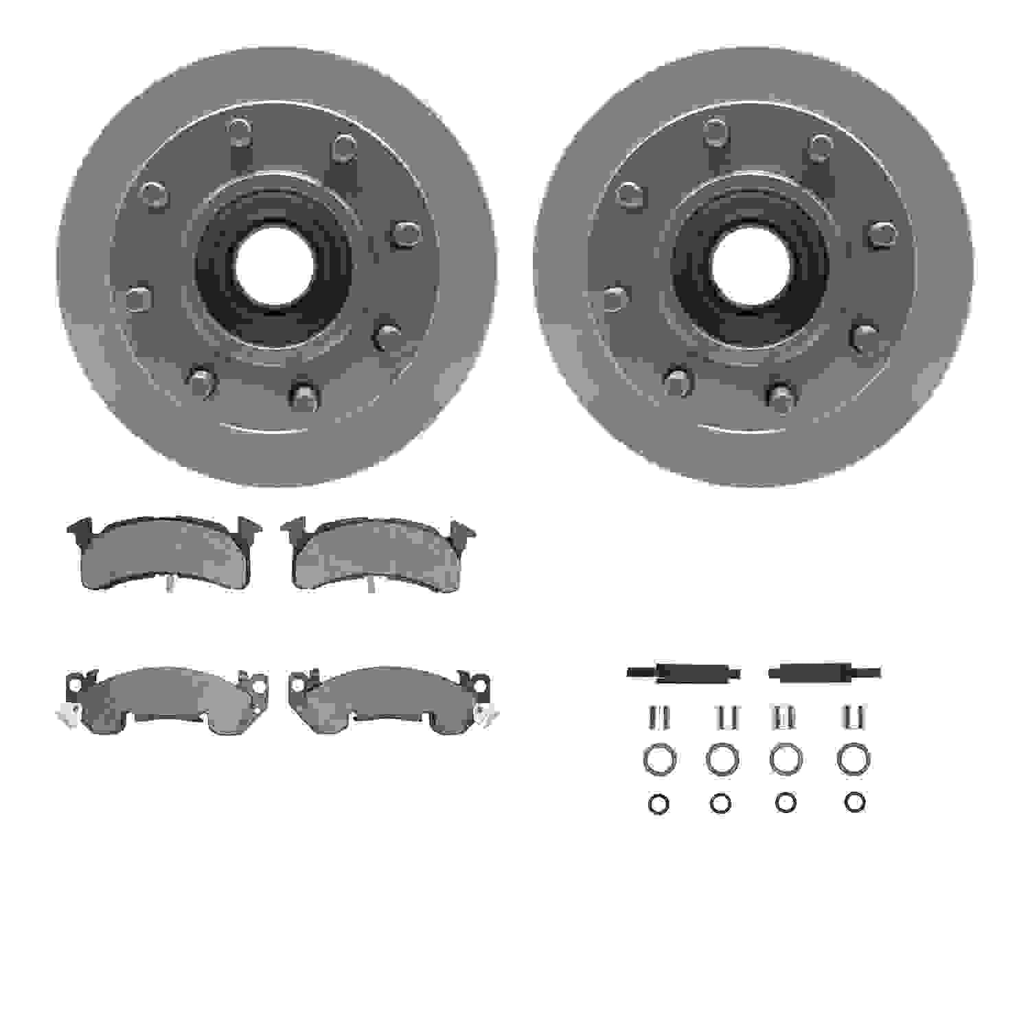 Dynamic Friction Company Disc Brake Kit 4212-48075