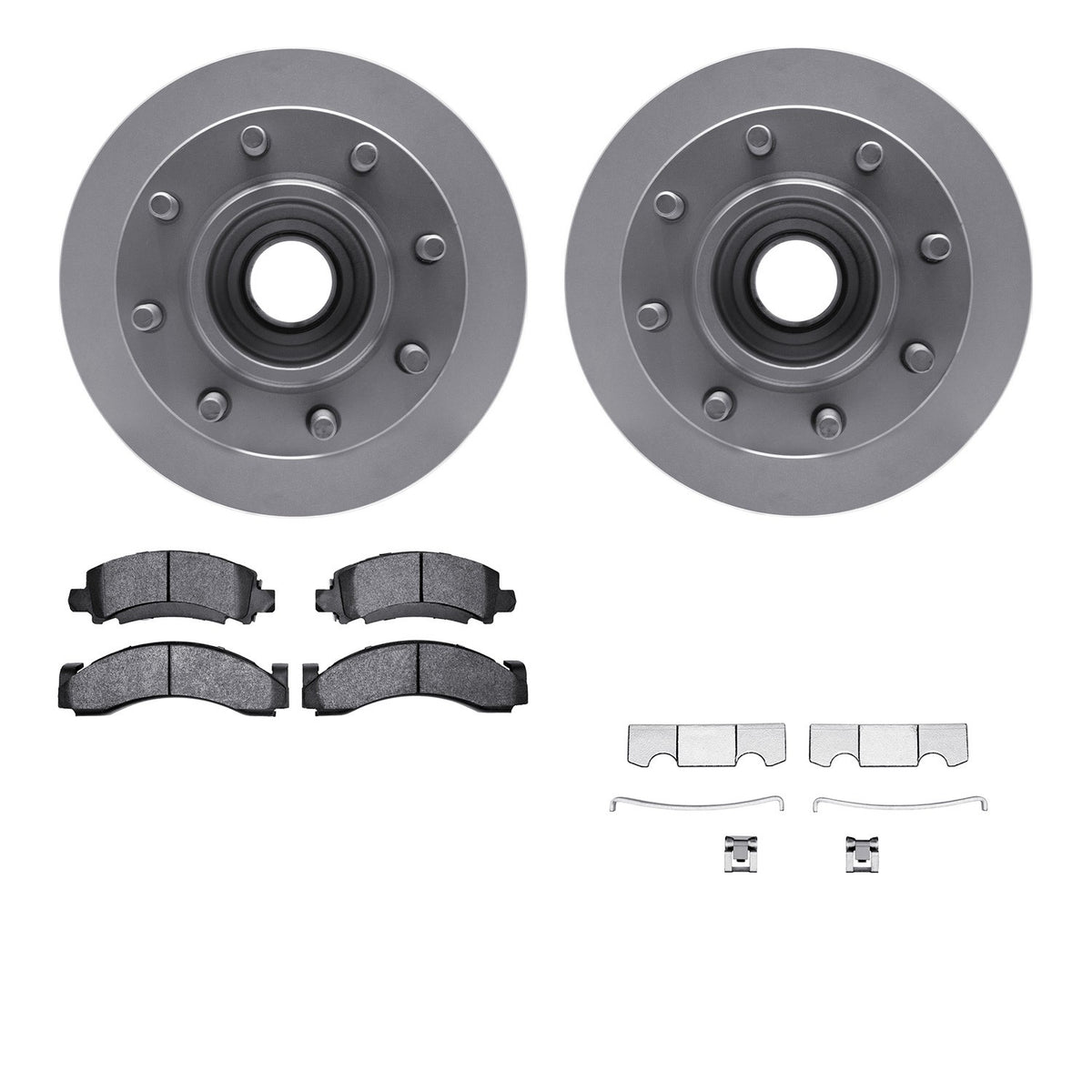 Dynamic Friction Company Disc Brake Kit 4212-48076